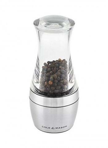 Seasoning Mill Clear/Silver