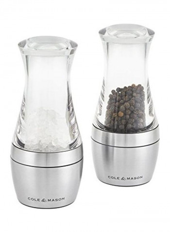 Seasoning Mill Clear/Silver