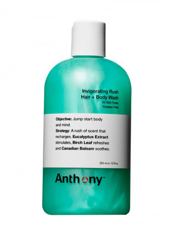 Invigorating Rush Hair And Body Wash 355ml