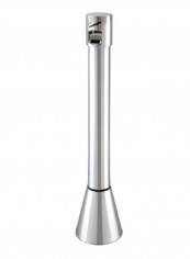 Outdoor Ashtray Bin Silver 22.5 x 110centimeter reviews Outdoor Ashtray Bin Silver 22.5 x 110centimeter