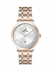 Men's Stainless Steel Quartz Analog Wrist Watch With Date Display 50220PPN607