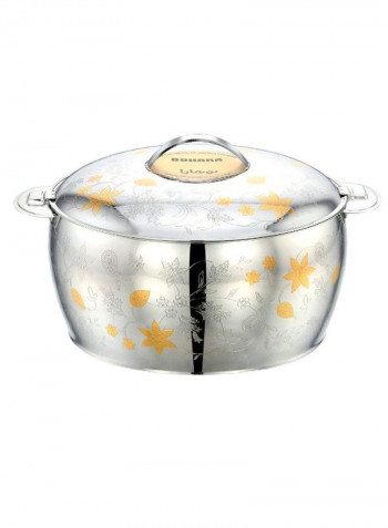 Safreen Casserole Dish Gold/Silver 7.5L