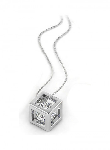 3-Piece Stone Studded Pendant Necklace Set