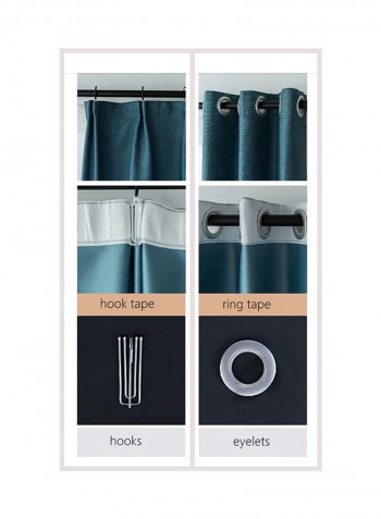 Full Blackout Curtains For Bedroom Brown 200x270cm