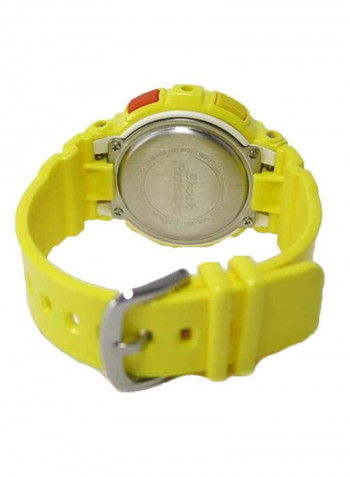 Women's Rubber Analog/Digital Watch BGA-190-9BDR