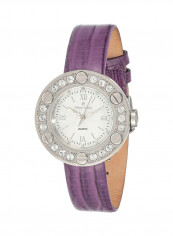 Women's Leather Analog Watch LS1156WWV