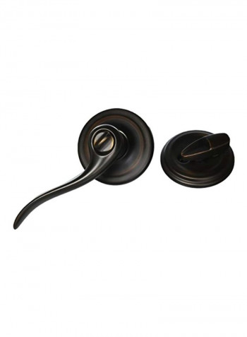 2-Piece Montara Single Cylinder Handle Set Black