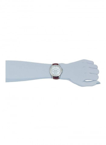 Women's Swarovski Crystals Studded Chronograph Quartz Watch CP502-488