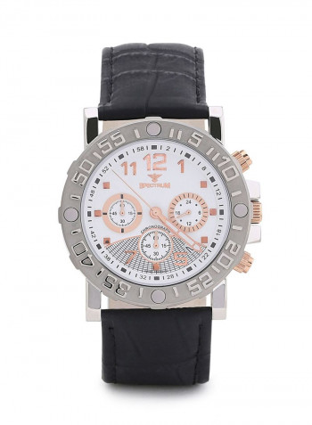 Men's Stainless Steel Analog Watch 12402M