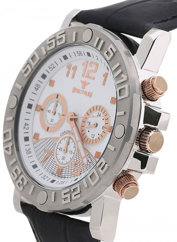 Men's Stainless Steel Analog Watch 12402M
