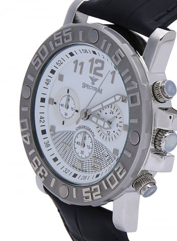 Men's Stainless Steel Analog Watch 12402M