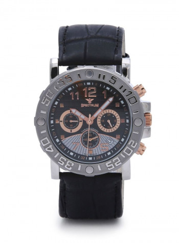 Men's Stainless Steel Analog Watch 12402M