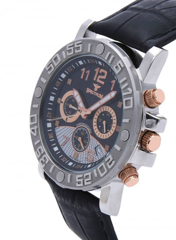 Men's Stainless Steel Analog Watch 12402M