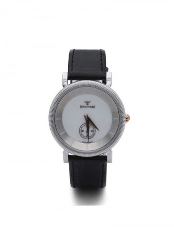 Men's Stainless Steel Analog Watch 12444M