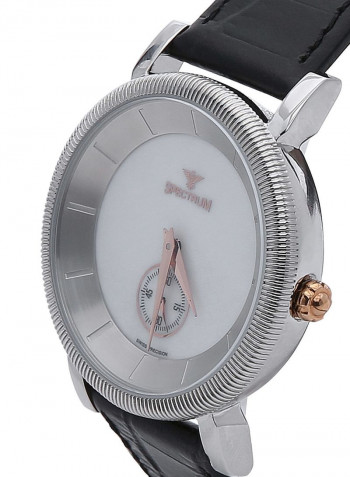 Men's Stainless Steel Analog Watch 12444M