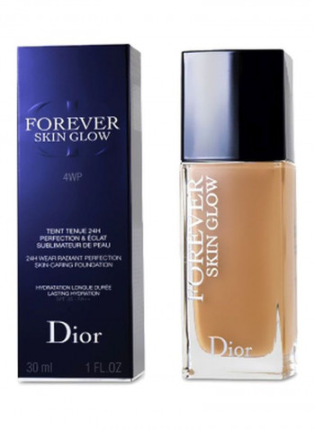 Forever Skin Glow Radiant Perfection Foundation SPF35 4WP Warm Peach