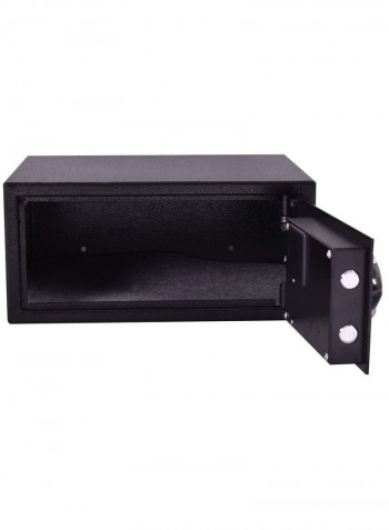 Laptop Safe Box with LCD Auto Digital Panel Black 42x37x20cm