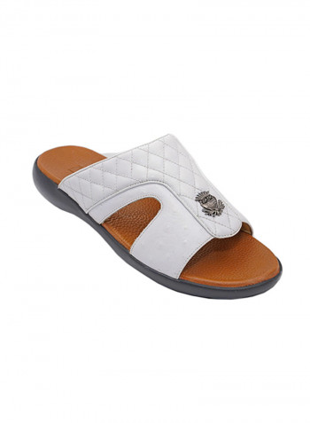 Traditional Arabic Sandals White
