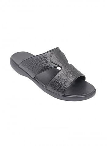 Traditional Arabic Sandals Black