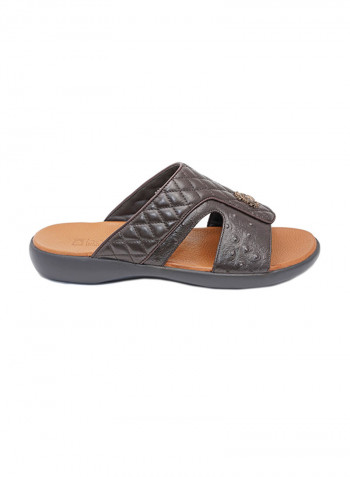 Traditional Arabic Sandals Brown
