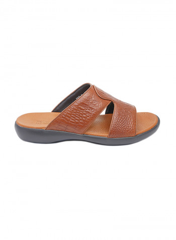 Traditional Arabic Sandals Brown