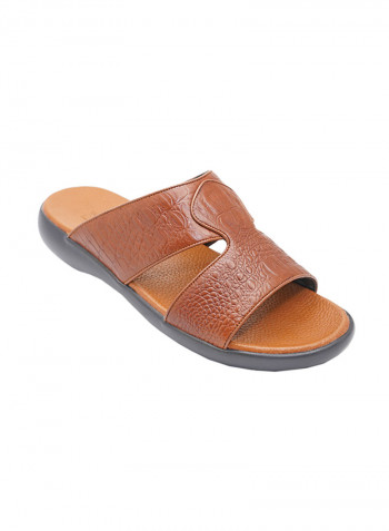 Traditional Arabic Sandals Brown