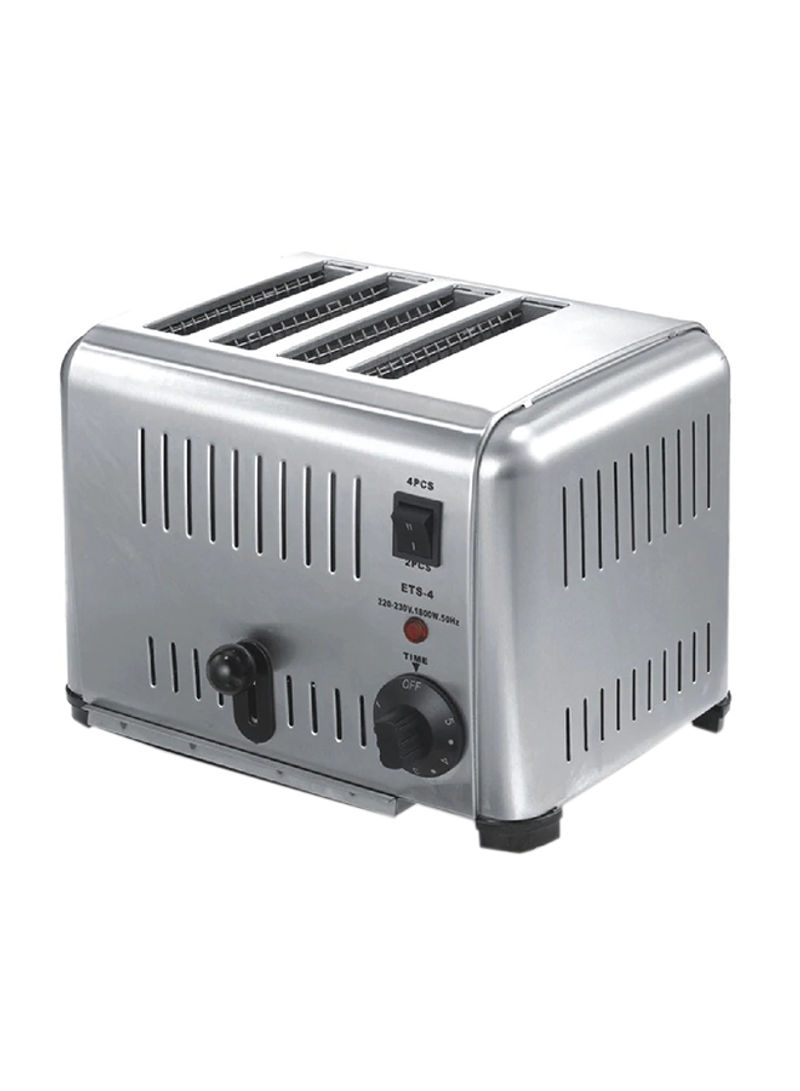 4-Slice Countertop Toaster Silver
