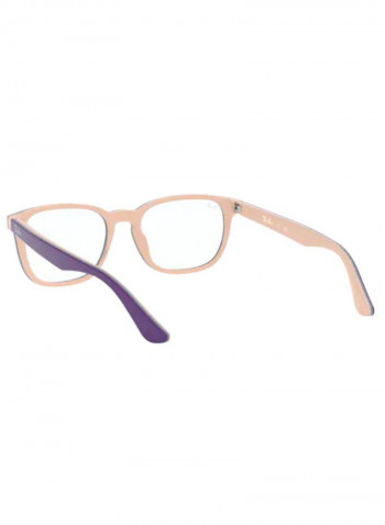Men's Square Eyeglass Frame - Lens Size: 48 mm