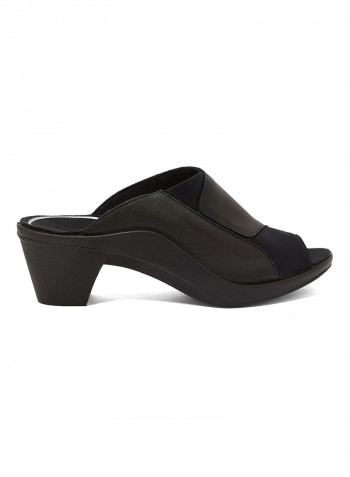 Slip-On Casual Sandals Black