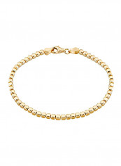 18K Yellow Gold Plated Metal Bracelet