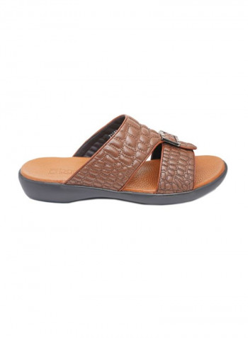 Traditional Arabic Sandal Light Brown