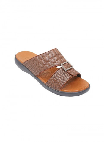 Traditional Arabic Sandal Light Brown
