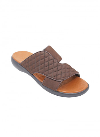 Traditional Arabic Sandals Brown
