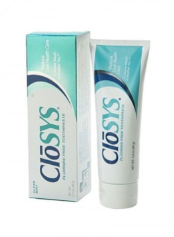 3-Piece Fluoride Free Toothpaste-Clean Mint
