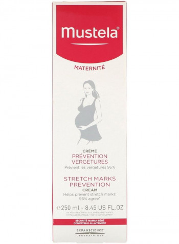 Stretch Marks Prevention Cream White 250milliliter