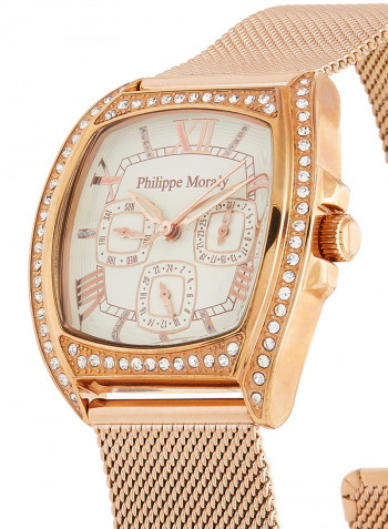 Women's Stainless Steel Analog Wrist Watch LS1140QRI