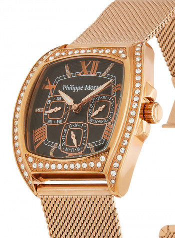 Women's Stainless Steel Analog Wrist Watch LS1140QRO