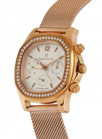 Women's Stainless Steel Analog Wrist Watch LS1152QRW