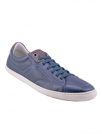 Lace-Up Sneakers Blue