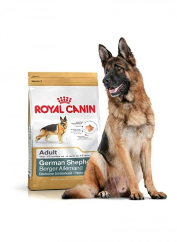 Adult German Shepherd Health Nutrition Dog Food Brown 12kg