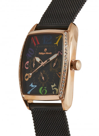 Women's Stainless Steel Analog Wrist Watch LS1032QRBB