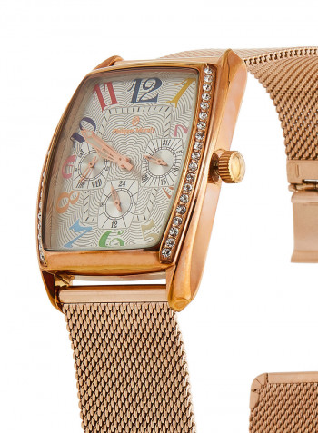 Women's Stainless Steel Analog Wrist Watch LS1032QRW