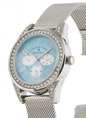 Women's Stainless Steel Analog Wrist Watch LS1112QWPE