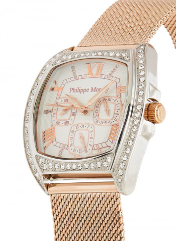 Women's Stainless Steel Analog Wrist Watch LS1140QCRW