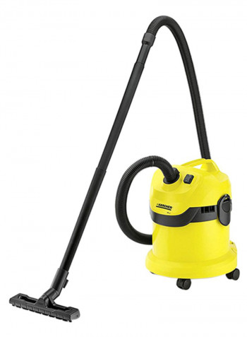 Canister Vacuum Cleaner 12 l 1000 W MV2/WD2 Yellow/Black