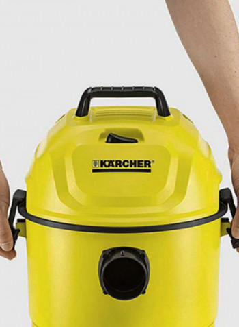 Canister Vacuum Cleaner 12 l 1000 W MV2/WD2 Yellow/Black