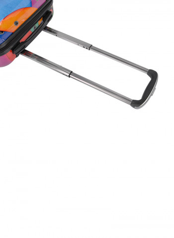 Fertility Fish Luggage Trolley 24-Inch Red/Blue/Green