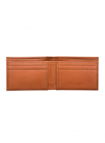 Insignia Leather Wallet For Men Brown