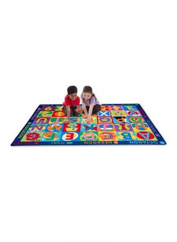 Jumbo ABC-123 Rug 58 x 79inch