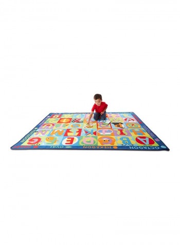 Jumbo ABC-123 Rug 58 x 79inch